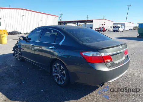 2015 Honda Accord Sport from USA, damaged, VIN 1HGCR2F56FA091619
